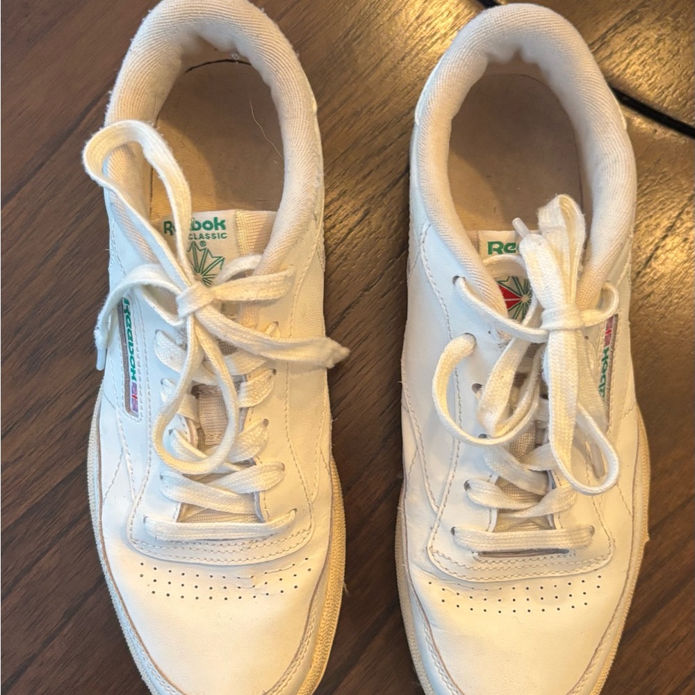 Reebok Classic Cream Sneakers